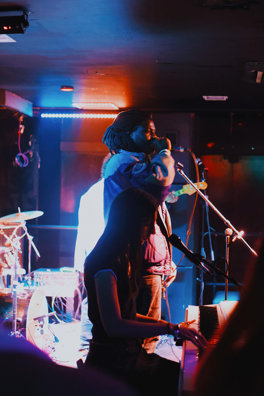 Wizzystarband live performance at Network Sheffield, UK, Press, Editorial, Promotional. Wizzystarband performance live on stage at Network Venue in Sheffield, Uk