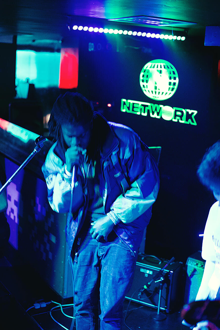 Wizzystarband live performance at Network Sheffield, UK, Press, Editorial, Promotional. Wizzystarband performance live on stage at Network Venue in Sheffield, Uk