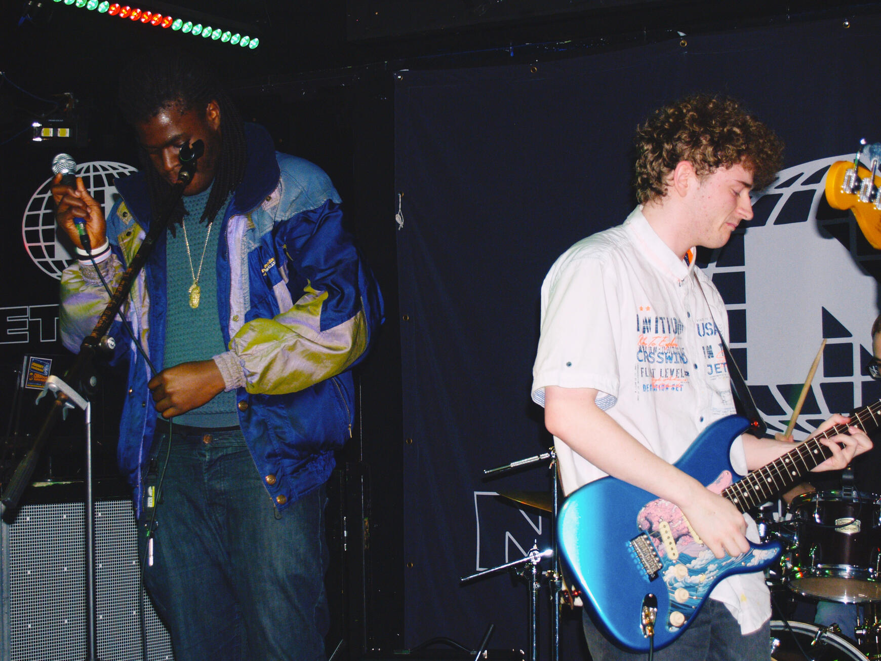 Wizzystarband live performance at Network Sheffield, UK, Press, Editorial, Promotional. Wizzystarband performance live on stage at Network Venue in Sheffield, Uk